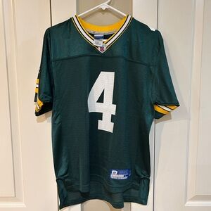 NFL Green Bay Packers Brett Favre Jersey from Reebok, Youth L (14-16)